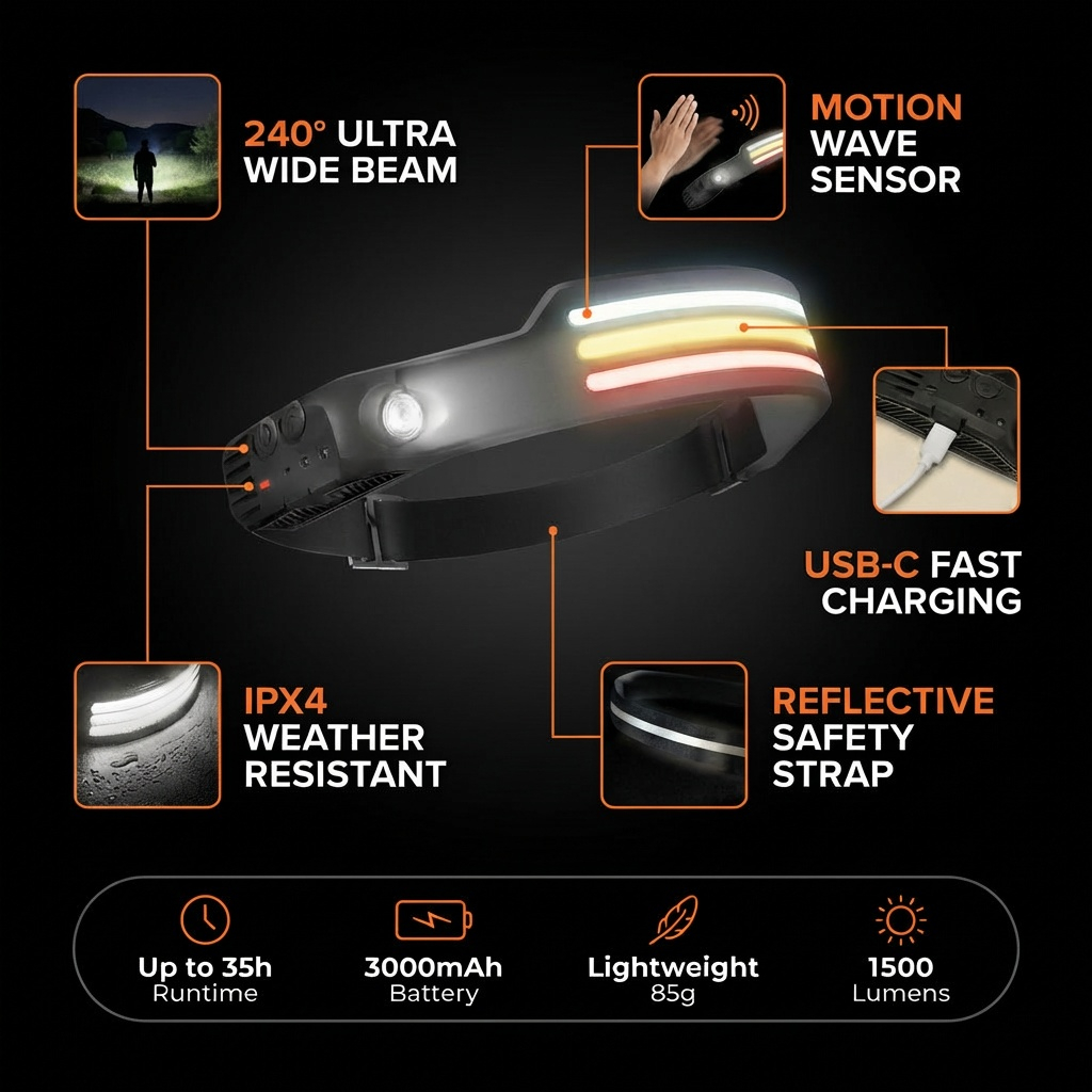 PureLight™ Ultra LED Headtorch